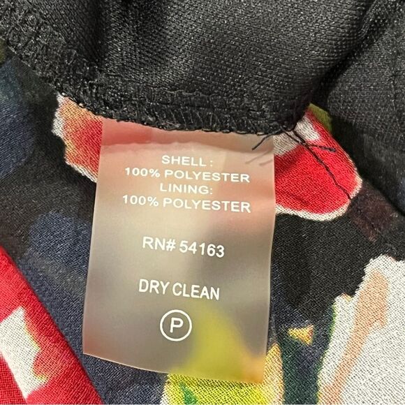 Tommy Hilfiger Floral Sleeveless a-line mini Dress size 4 - Picture 10 of 13